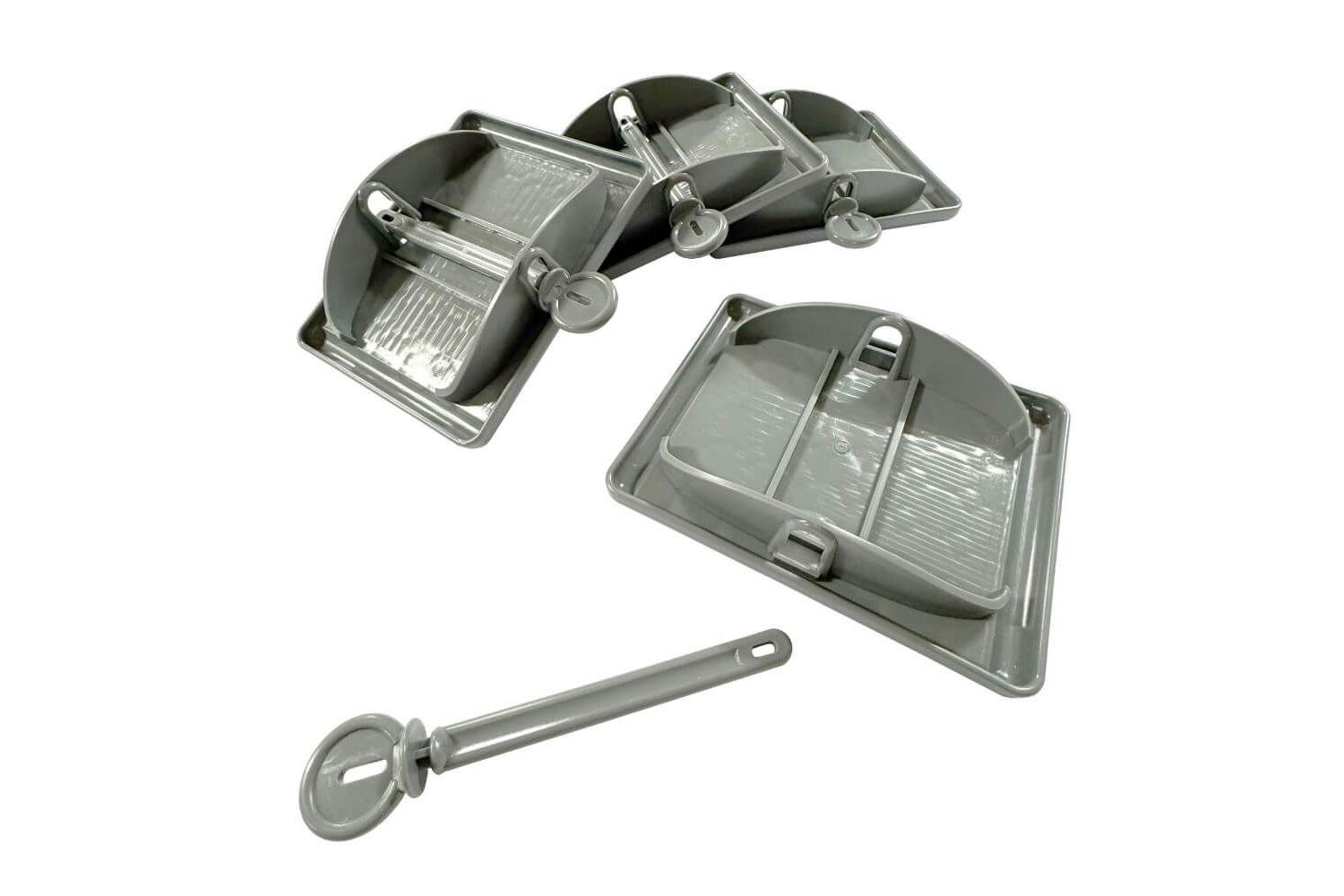 Caravan Jack Pads With Pins | Heavy-duty Polypropylene | Pack Of 4