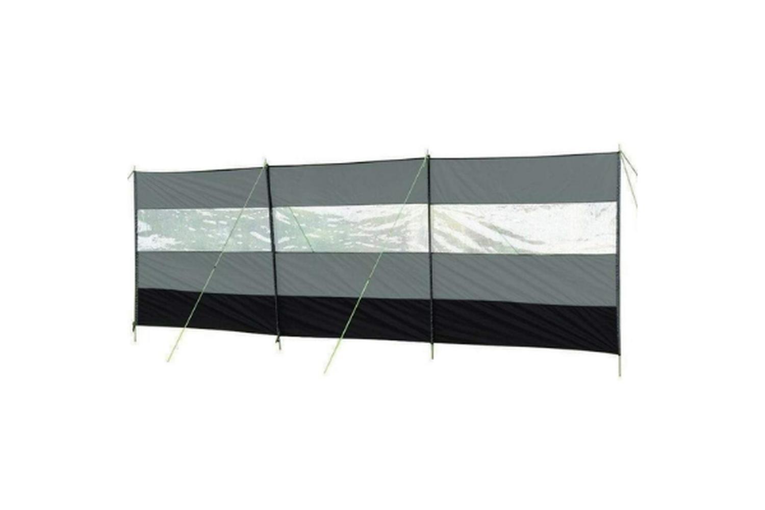 Olpro Charcoal Compact Vision Windbreak | Camping Windbreak | Compact Size