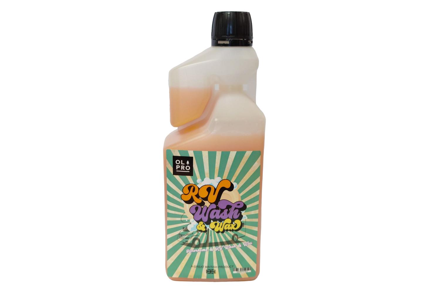 Rv Wash Wax - 1 Litre | Camper Van Cleaning Solution | Multipurpose - Ideal For An Irish Audience