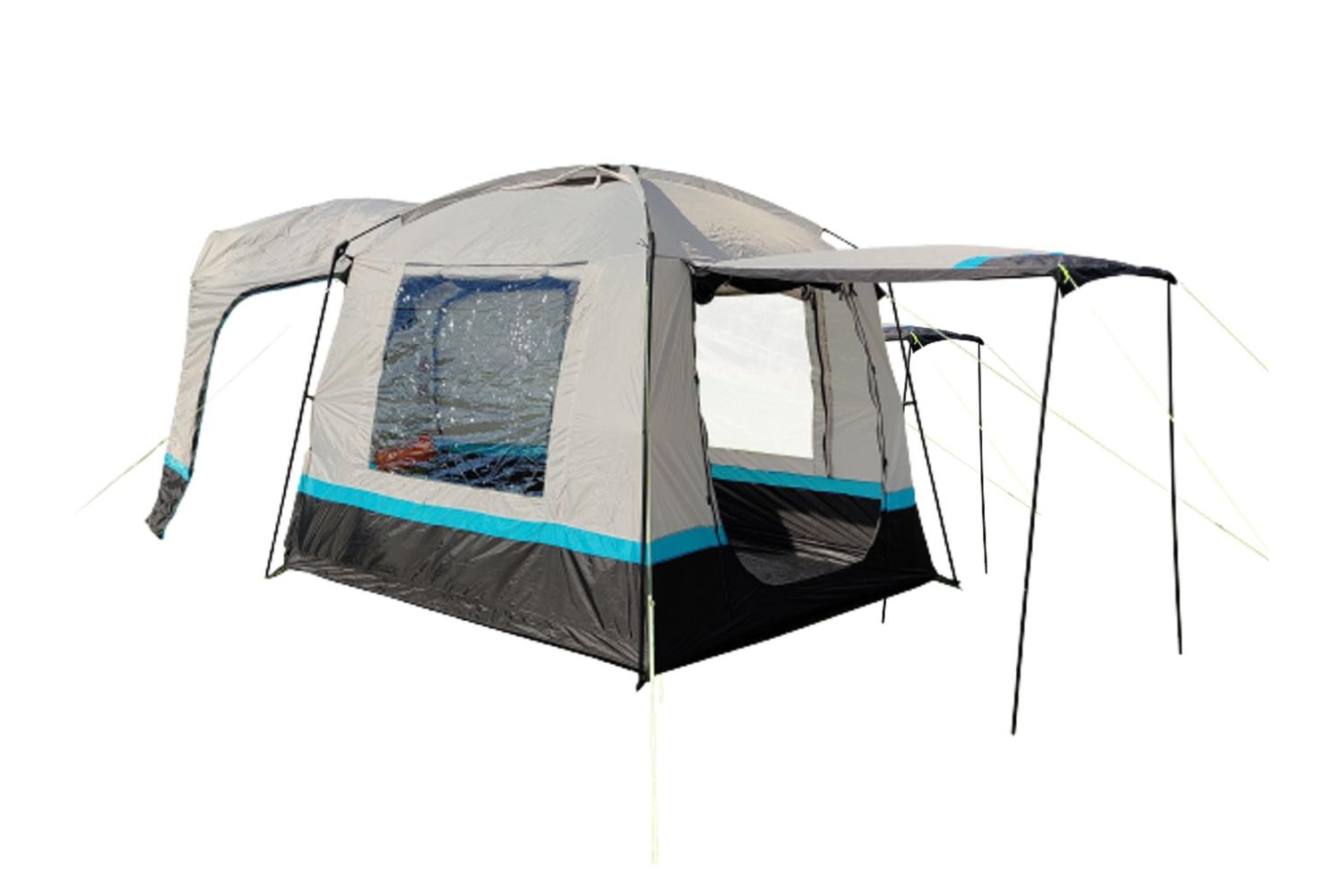 Snug Poled Tailgate Campervan Awning | Polyester | Drive-away