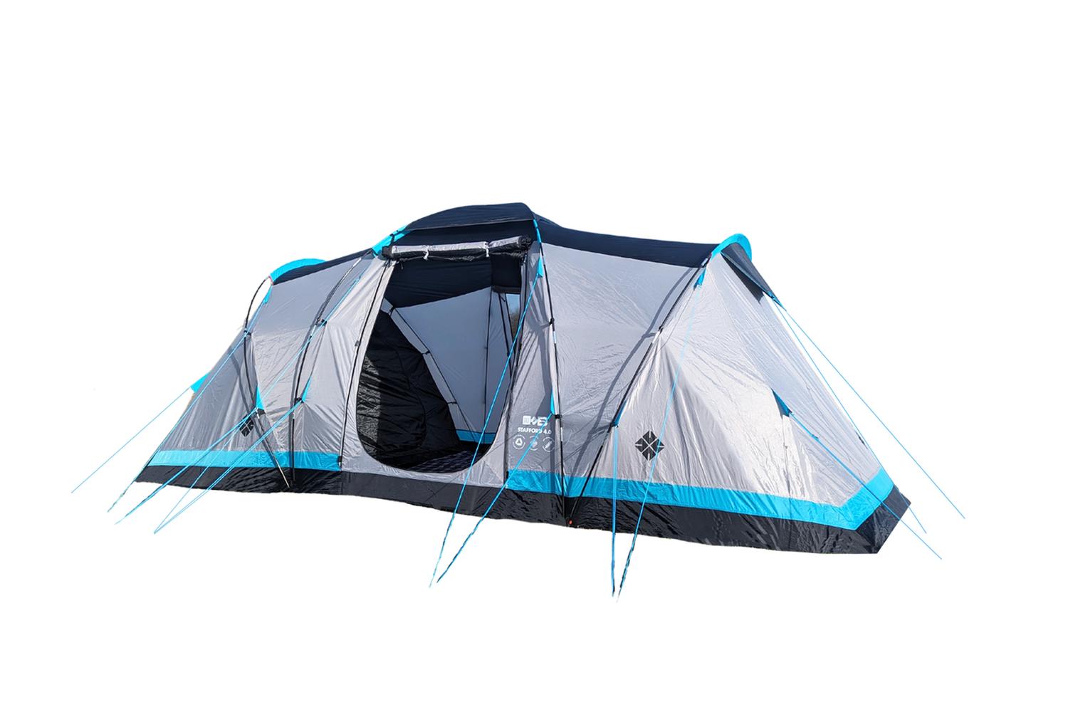 Stafford 40 - 4 Berth Tent | Olpro | Eco-friendly Repurposed Material |