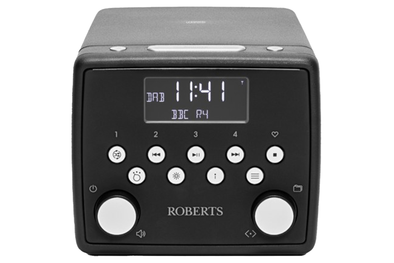 Roberts Sound 49 Radio with Bluetooth | Black
