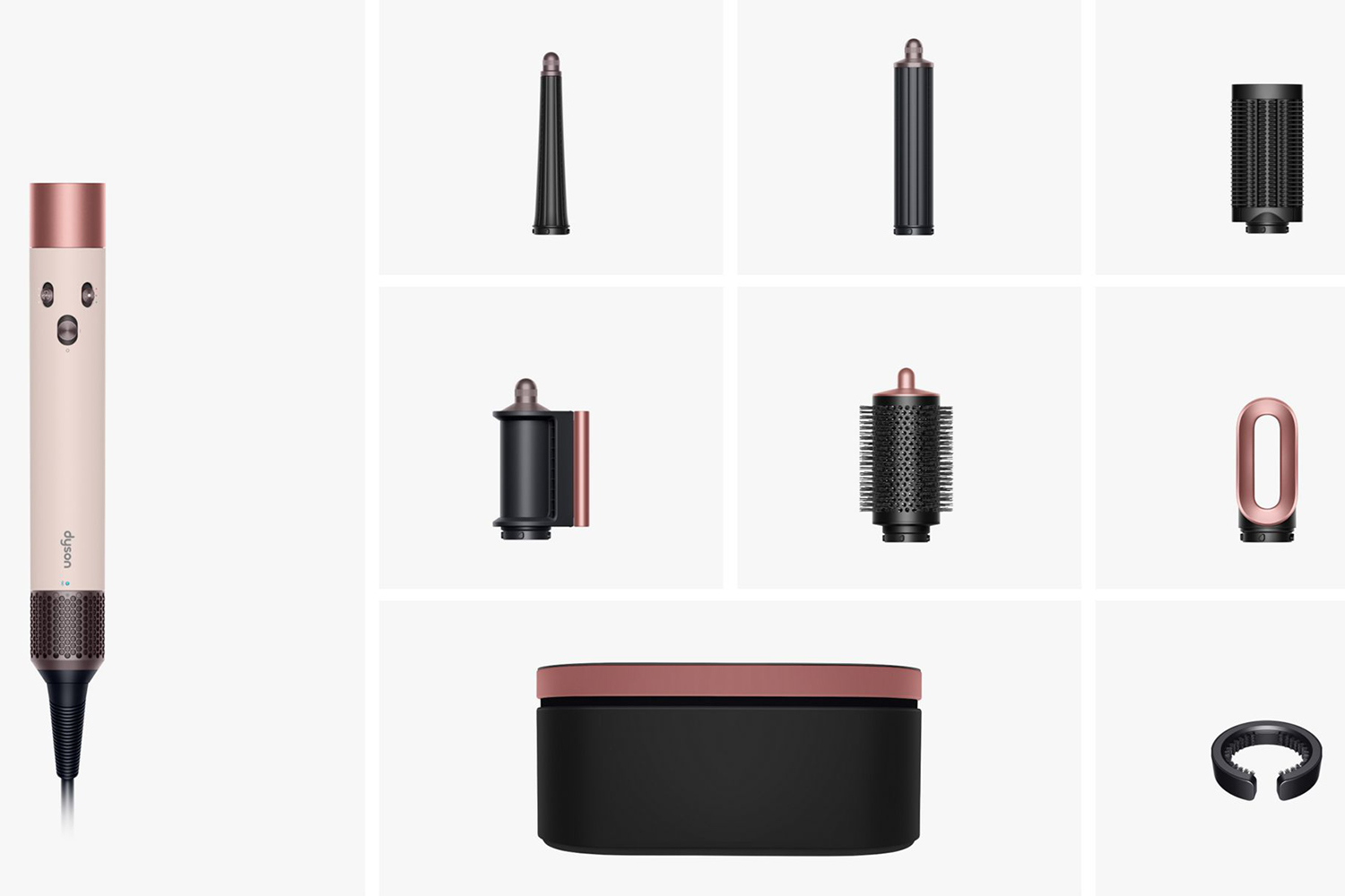 Dyson Airwrap ID Multi-Styler and Dryer Straight+Wavy | 601857-01 | Ceramic Pink/Rose Gold