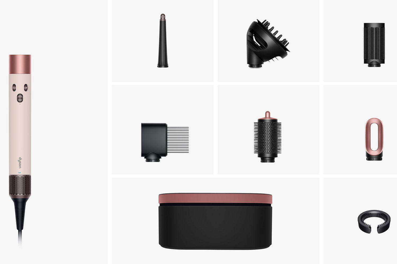 Dyson Airwrap ID Multi-styler and Dryer with Diffuser | 601927-01 | Ceramic Pink/Rose Gold