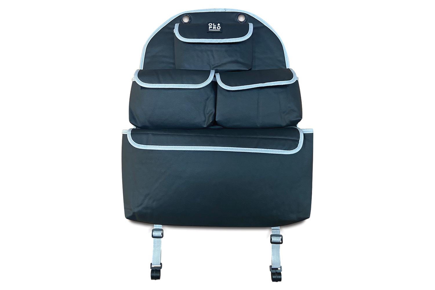 Rear Single Seat Storage Organiser | Grey | Campervan Accessory