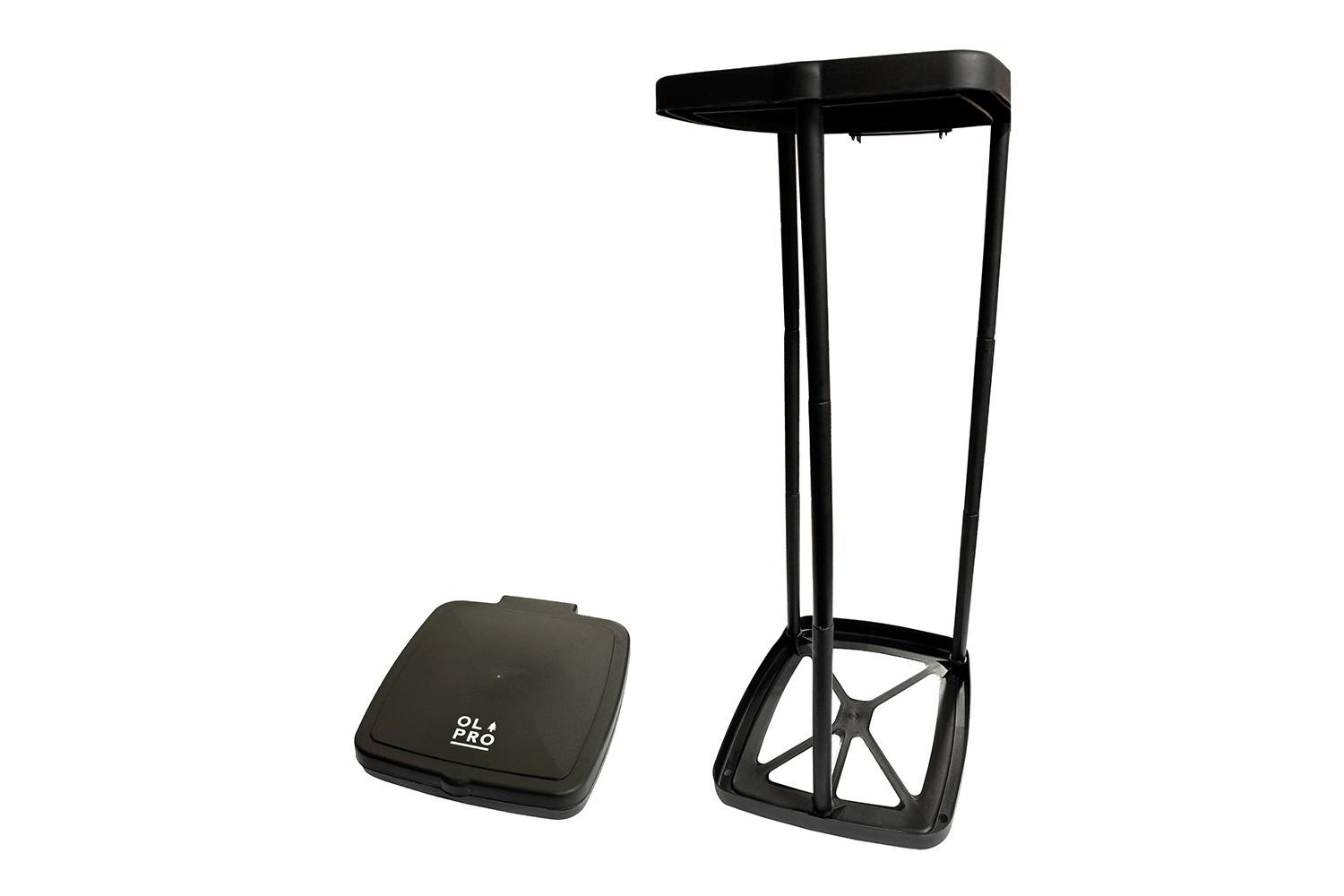 Collapsible Eco Folding Bin Frame | Camping Sanitation | Pp Polypropylene | 34cm X 29cm Open, 5cm Closed