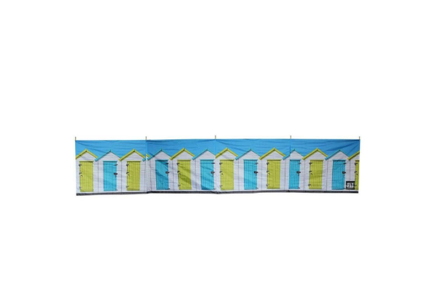 Beach Huts 5 Pole Windbreak | Camping Windbreaks | Wooden Poles
