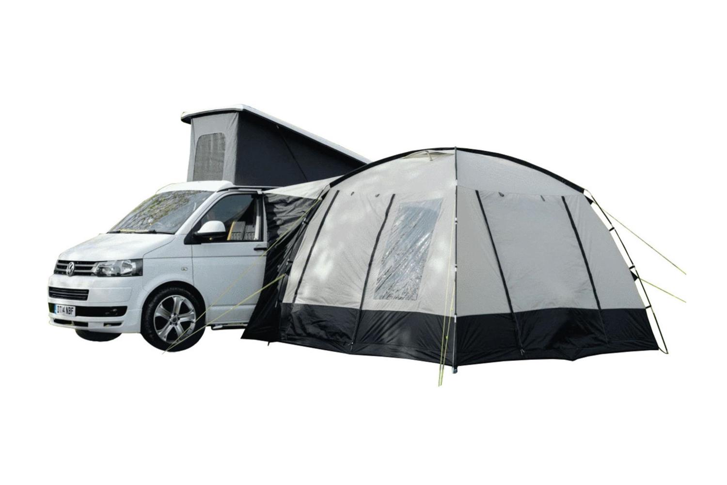 Cubo V2 Campervan Awning | Poled Design | Oltech Re-pro 210t Rps Fabric