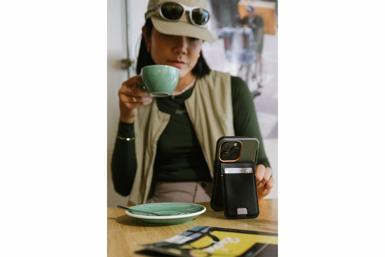 UAG Metropolis Kevlar Magsafe Wallet | Kevlar Black