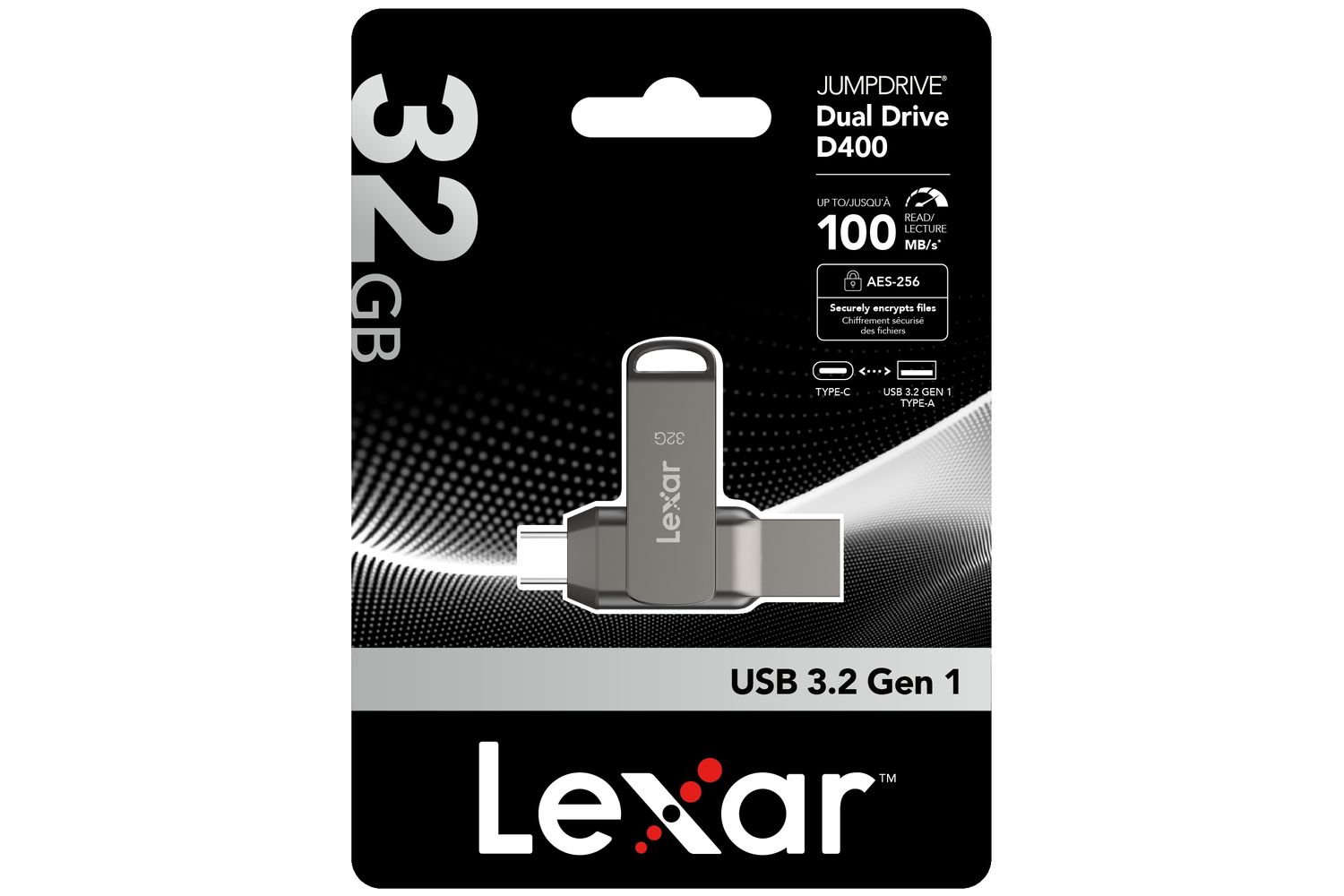 Lexar Dual Type-C and Type-A 3.1 USB Flash Drive | 32GB
