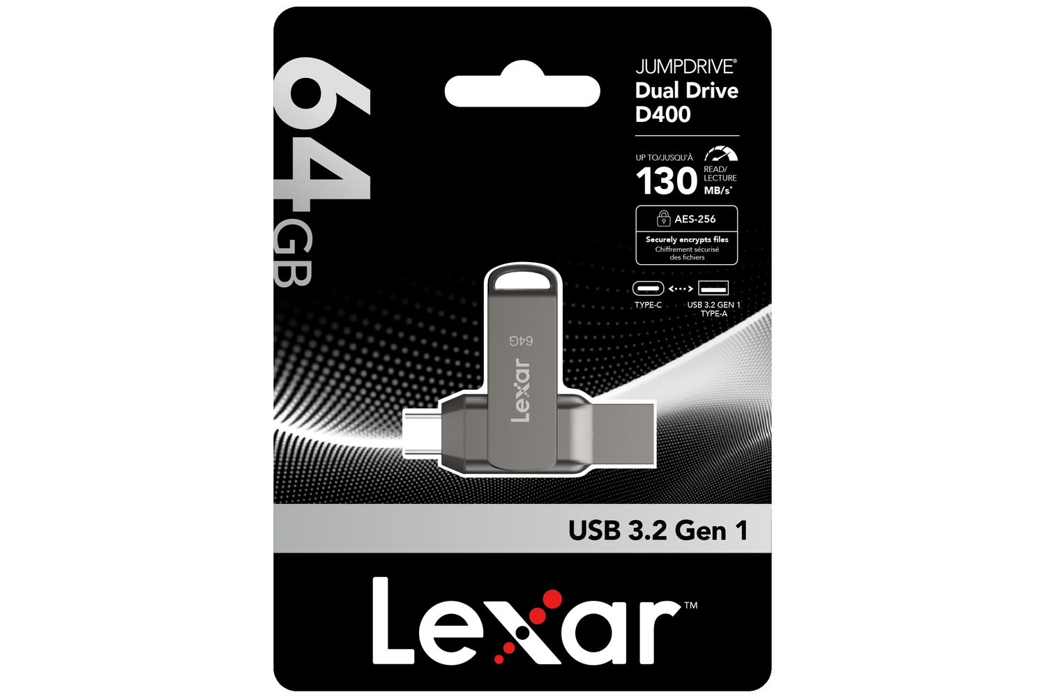 Lexar Dual Type-C And Type-A 3.1 USB Flash Drive  | 64GB