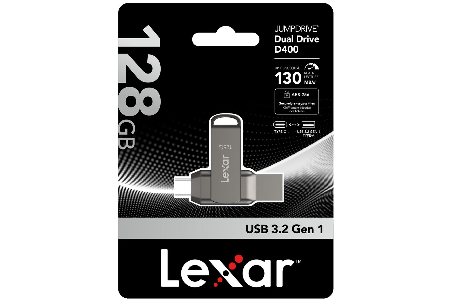Lexar Dual Type-C And Type-A 3.1 USB Flash Drive | 128GB