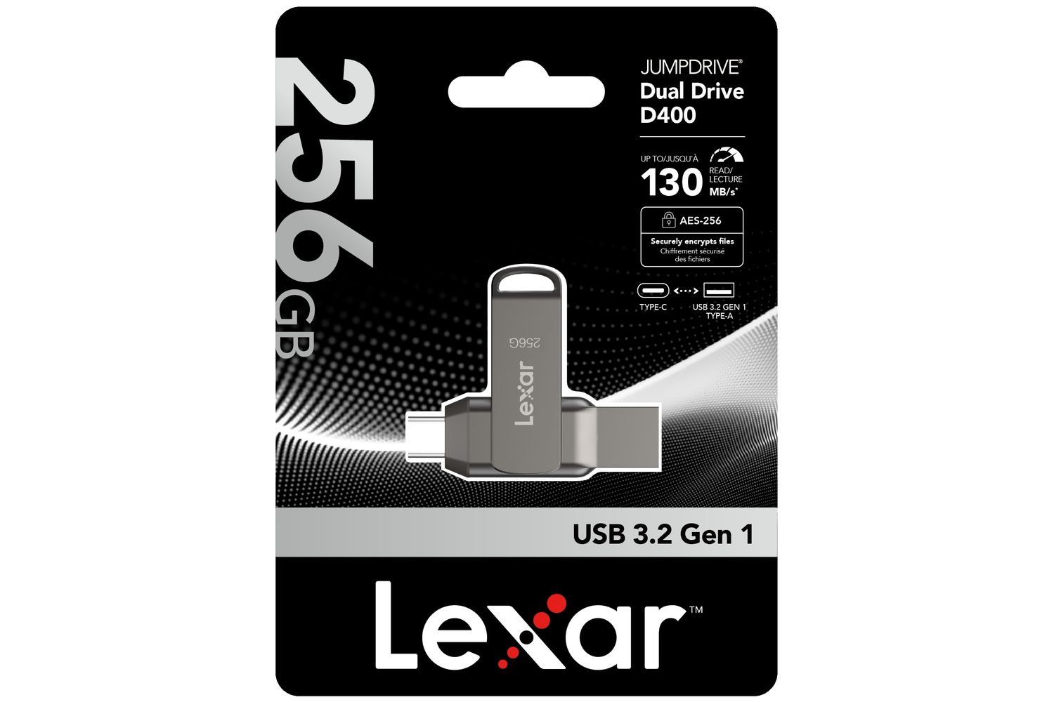 Lexar Dual Type-C And Type-A 3.1 USB Flash Drive | 256GB