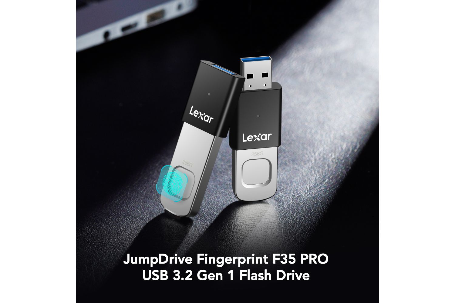 Lexar Fingerprint F35 Pro 3.2 Gen1 USB Flash Drive | 64GB