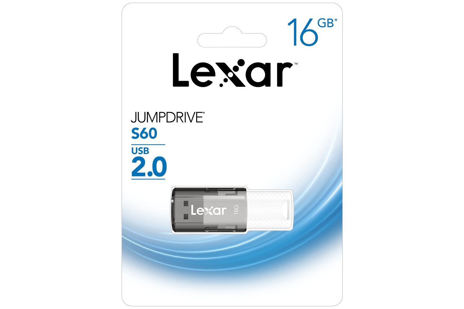 Lexar Jumpdrive S60 USB 2.0 Flash Drive | 16GB