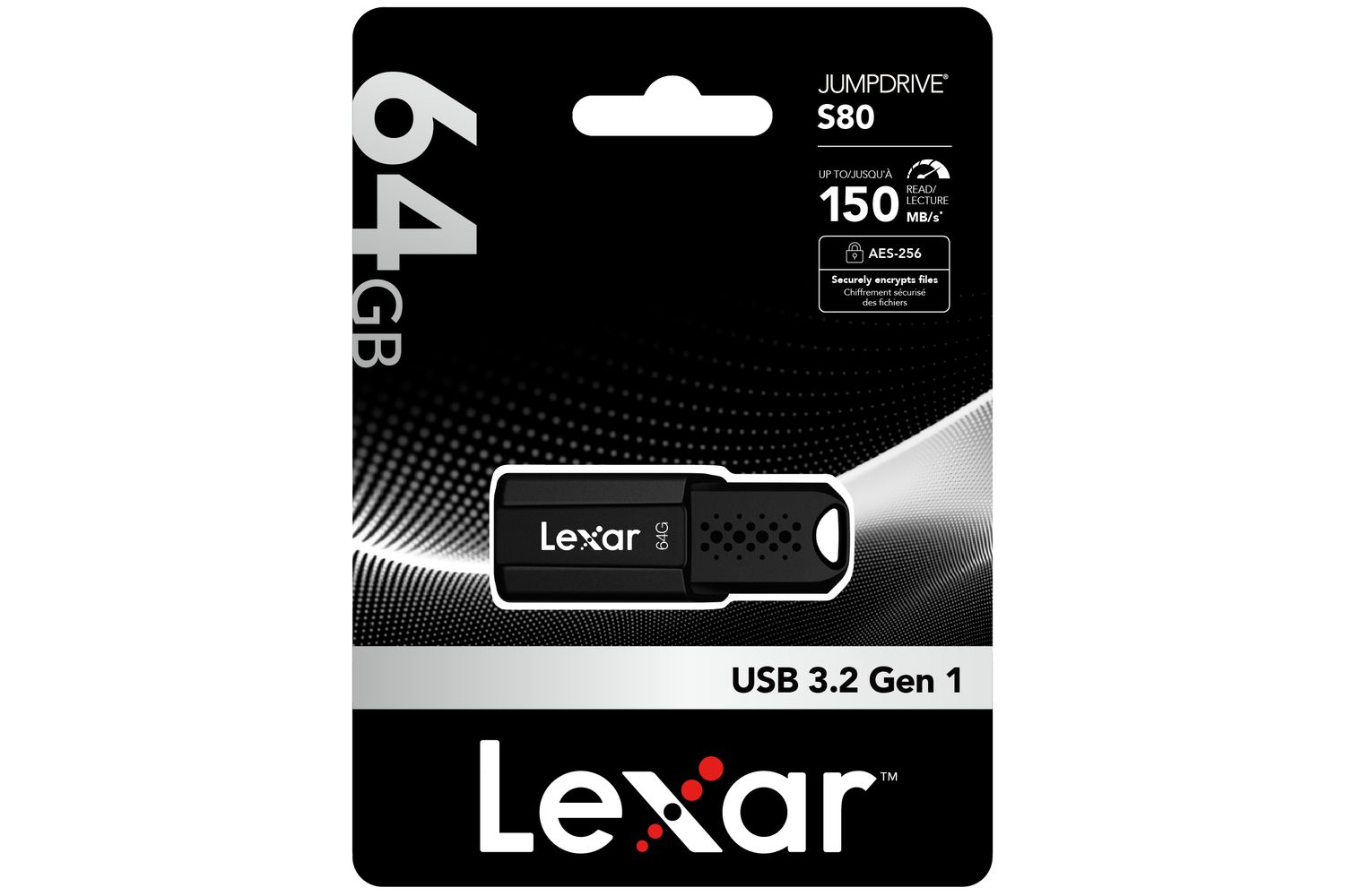 Lexar Jumpdrive S80 USB 3.1 Flash Drive | 64GB
