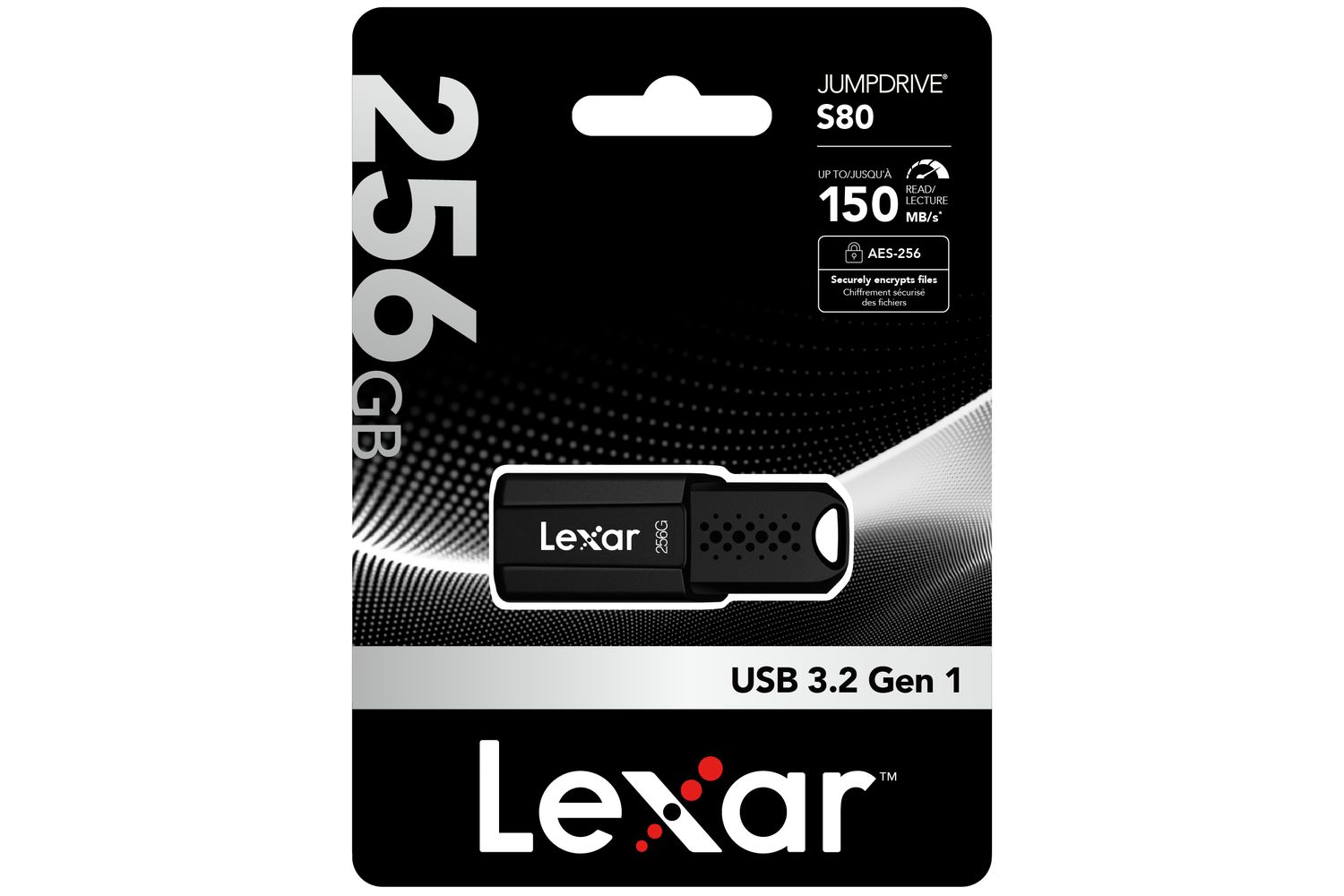 Lexar Jumpdrive S80 USB 3.1 USB Flash Drive | 256GB
