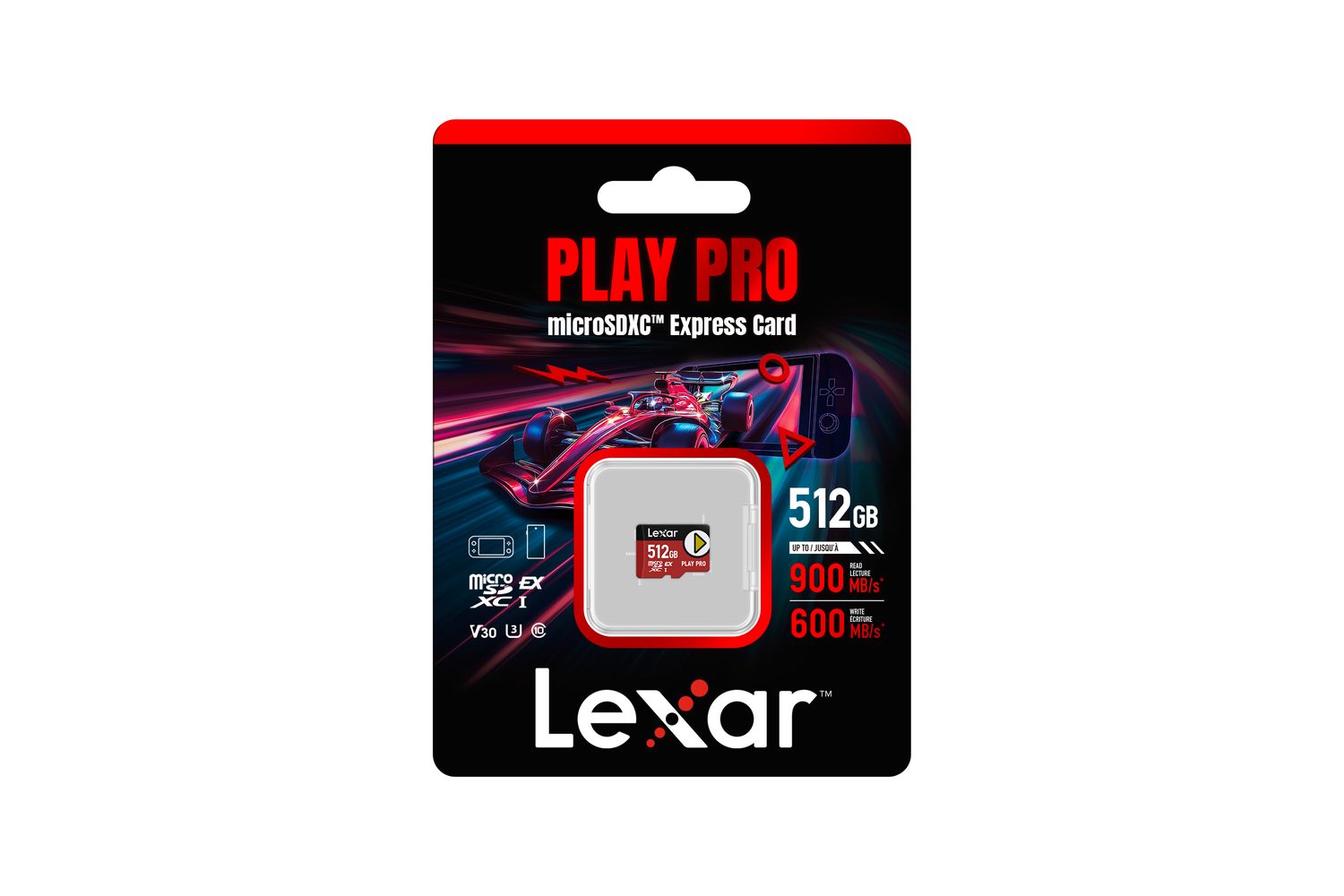 Lexar Play Pro Microsd Express 71 Memory Card | 512GB