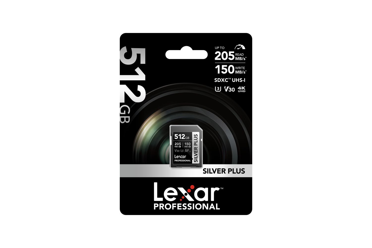 Lexar Professional Silver Plus SDXC UHS-I Memory Card | 512GB