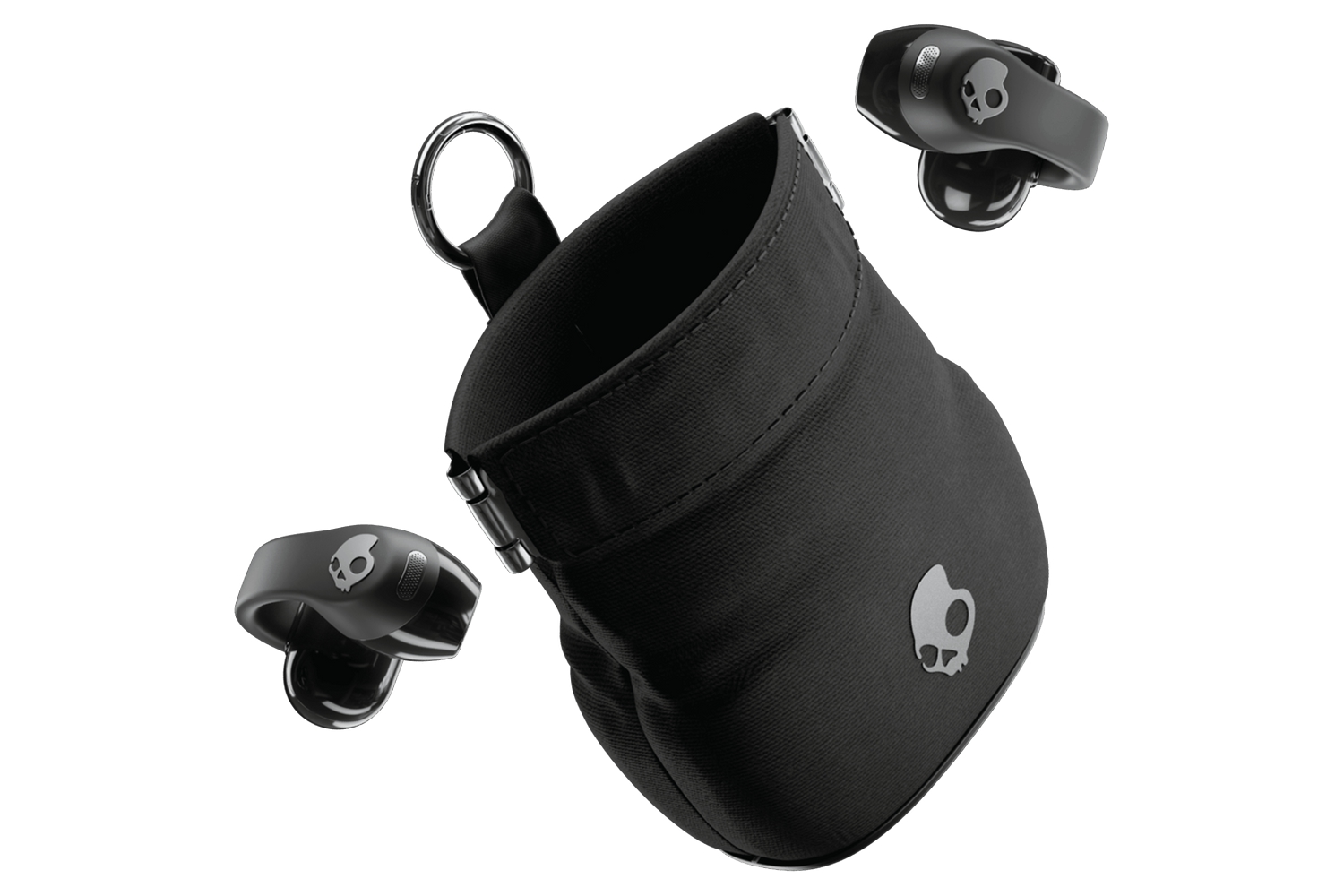 Skullcandy Push 720 True Wireless Open Ear Earbuds | Black/Silver