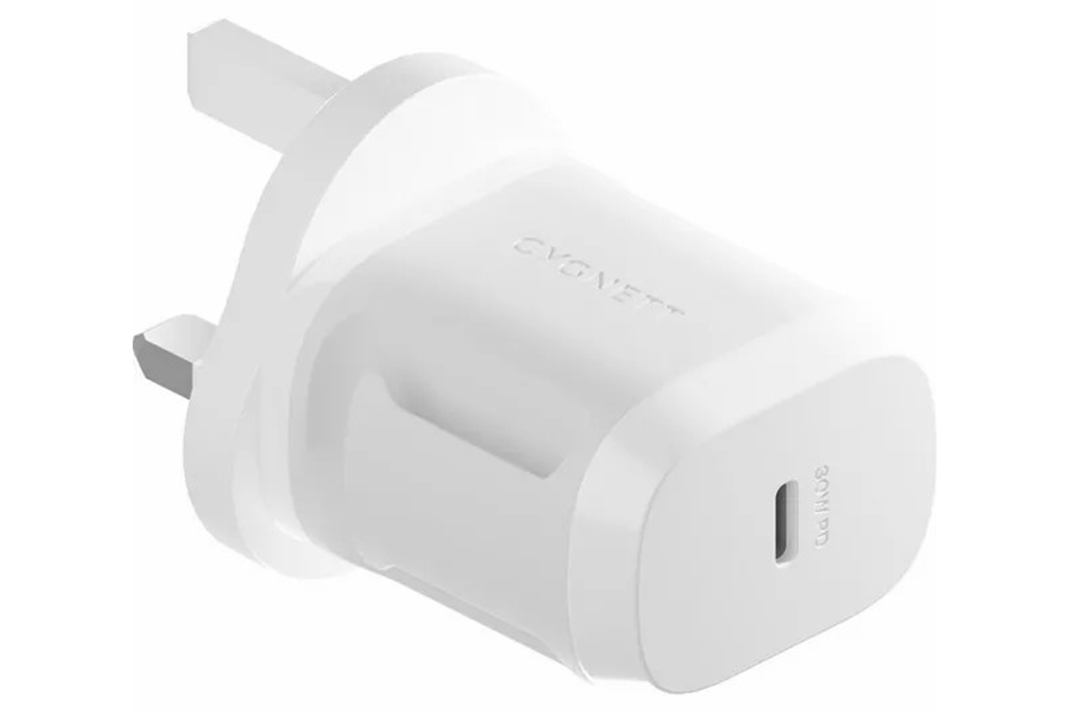 Cygnett PowerMaxx 30W USB-C PD Wall Charger | White