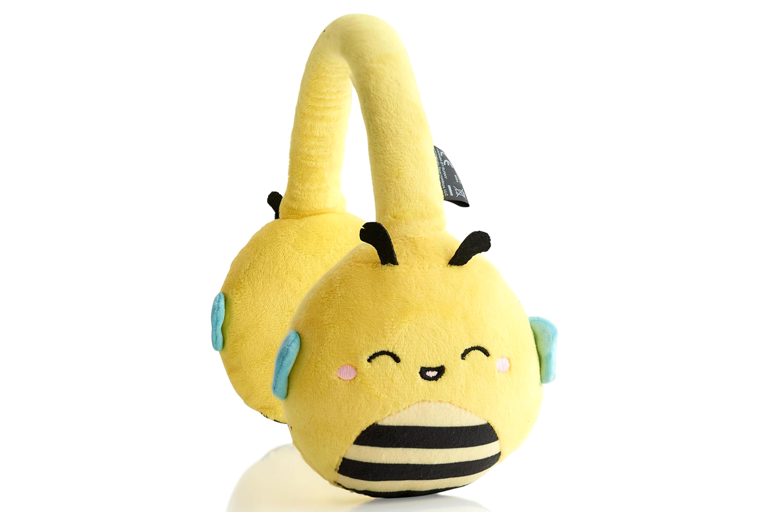 Squishmallows Sunny The Bee Plush Bluetooth Wireless Headphones