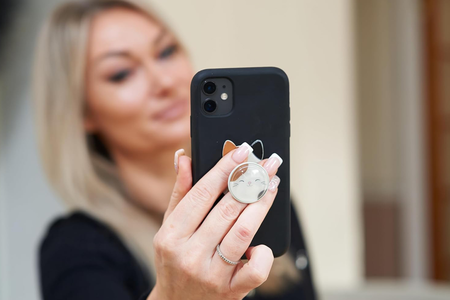 Squishmallows Cam Phone Grip with Stand | Multicolour
