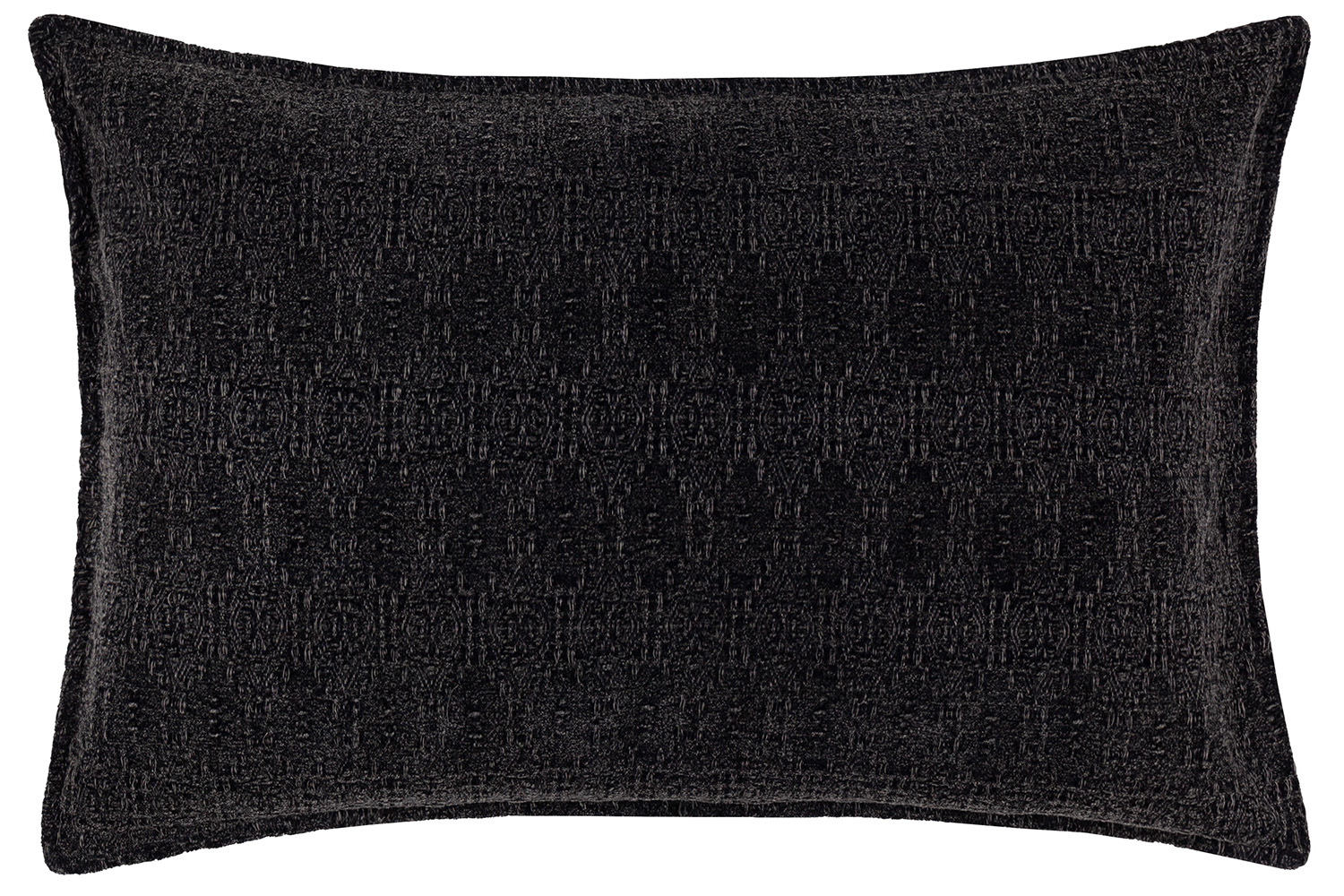 Ramas Polyester Cushion | Black | 40 x 60 cm