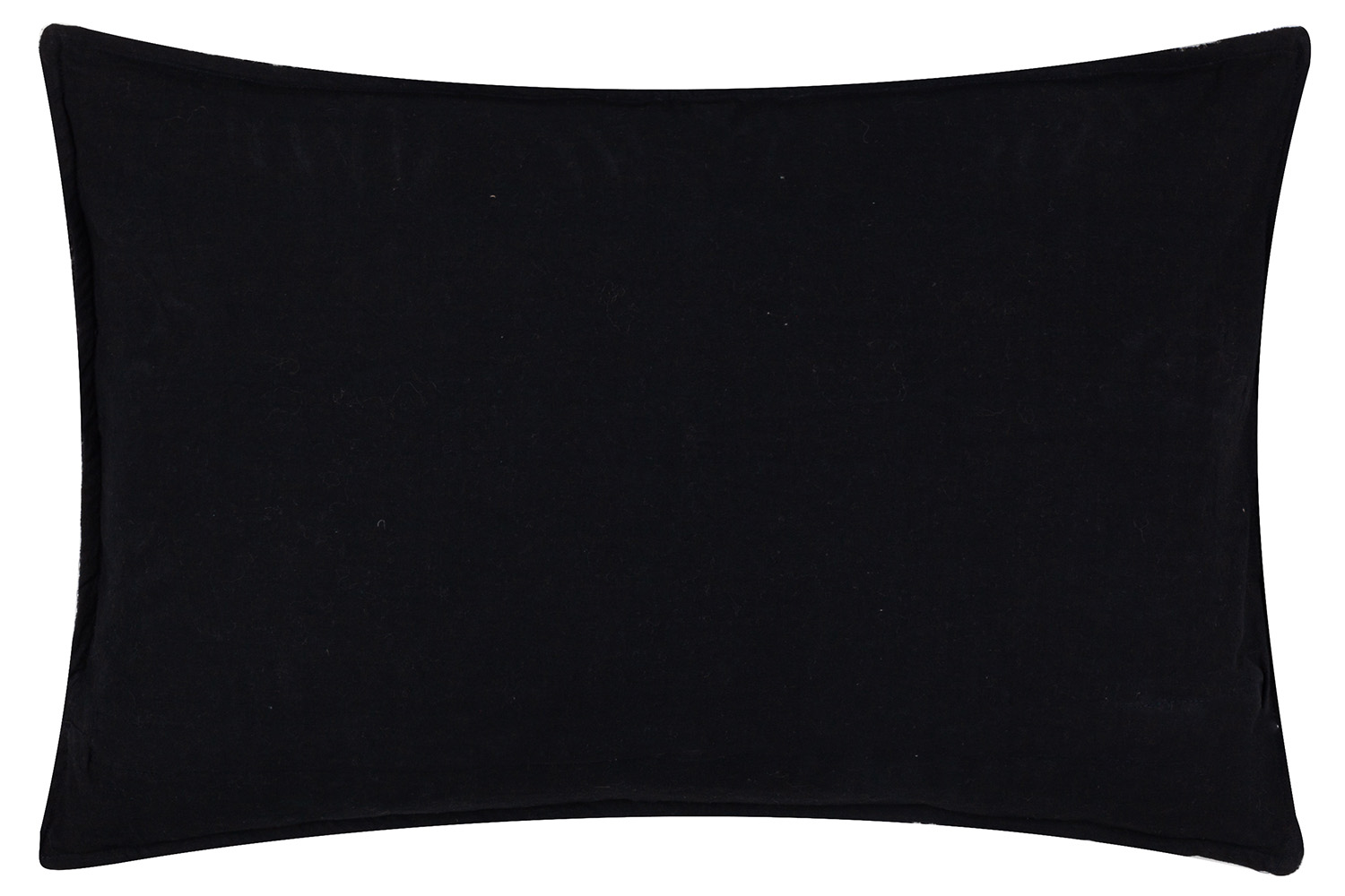 Ramas Polyester Cushion | Black | 40 x 60 cm