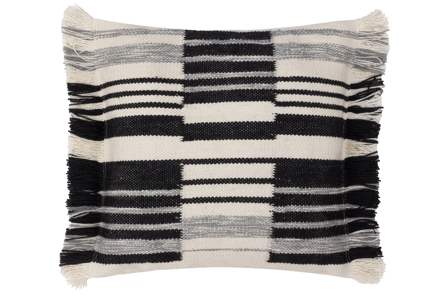 Torode Polyester Cushion | Black | 45 x 45 cm