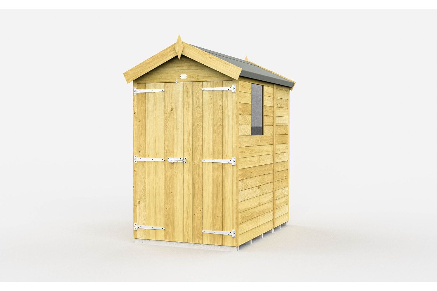 4 X 5 Apex Double Door