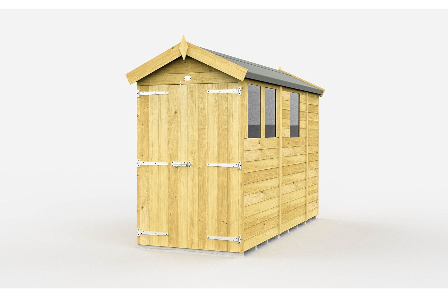 4 X 9 Apex Double Door