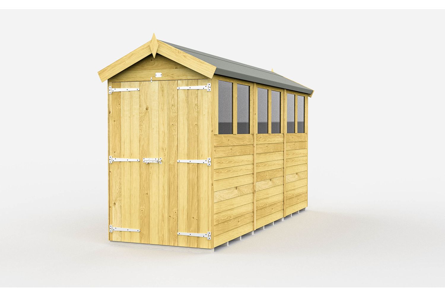 4 X 12 Apex Double Door