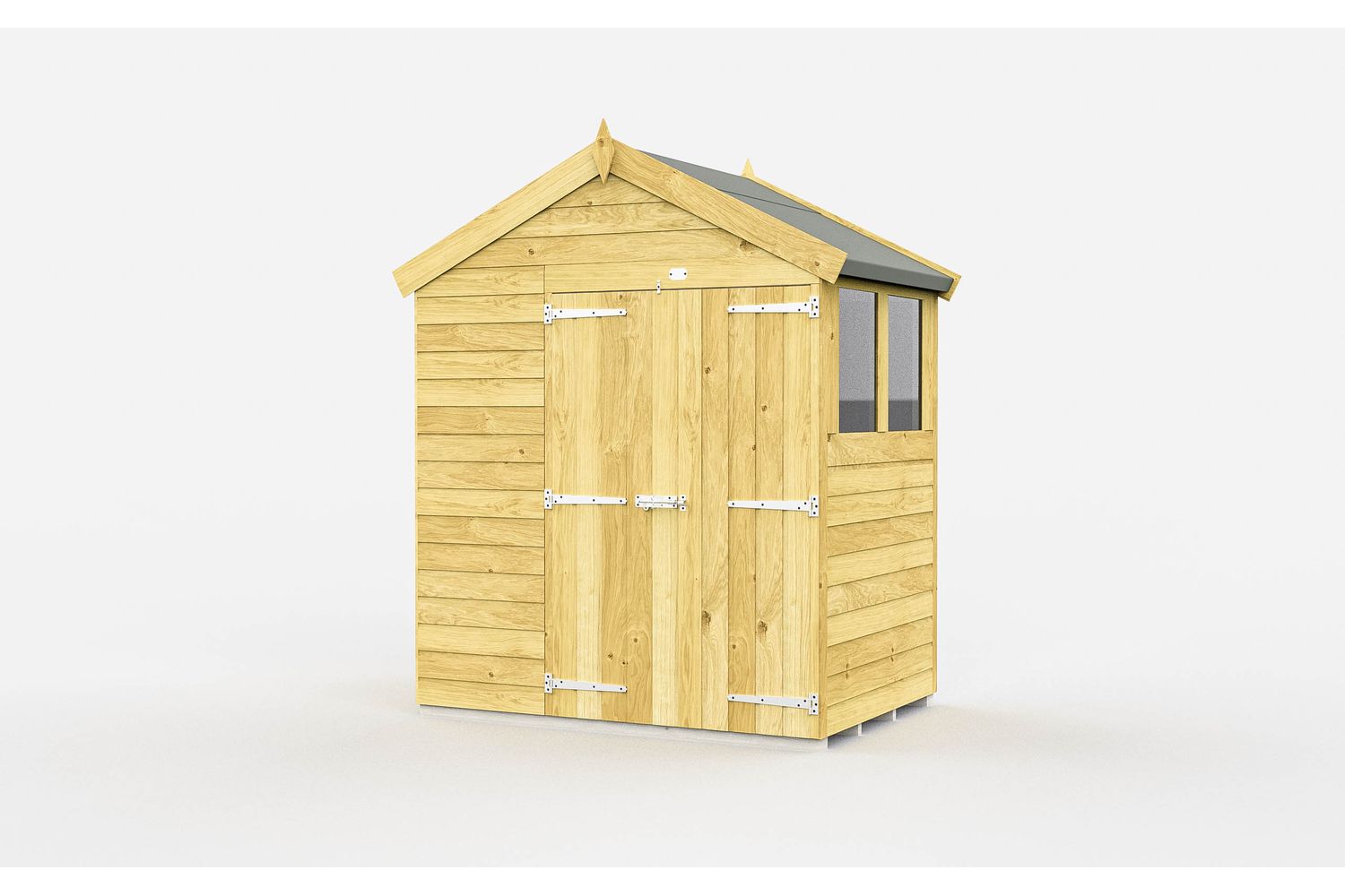 6 X 4 Apex Double Door