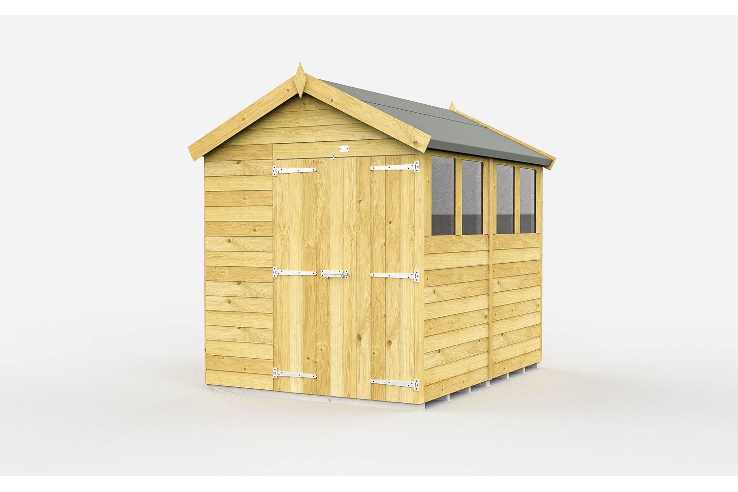 6 X 8 Apex Double Door