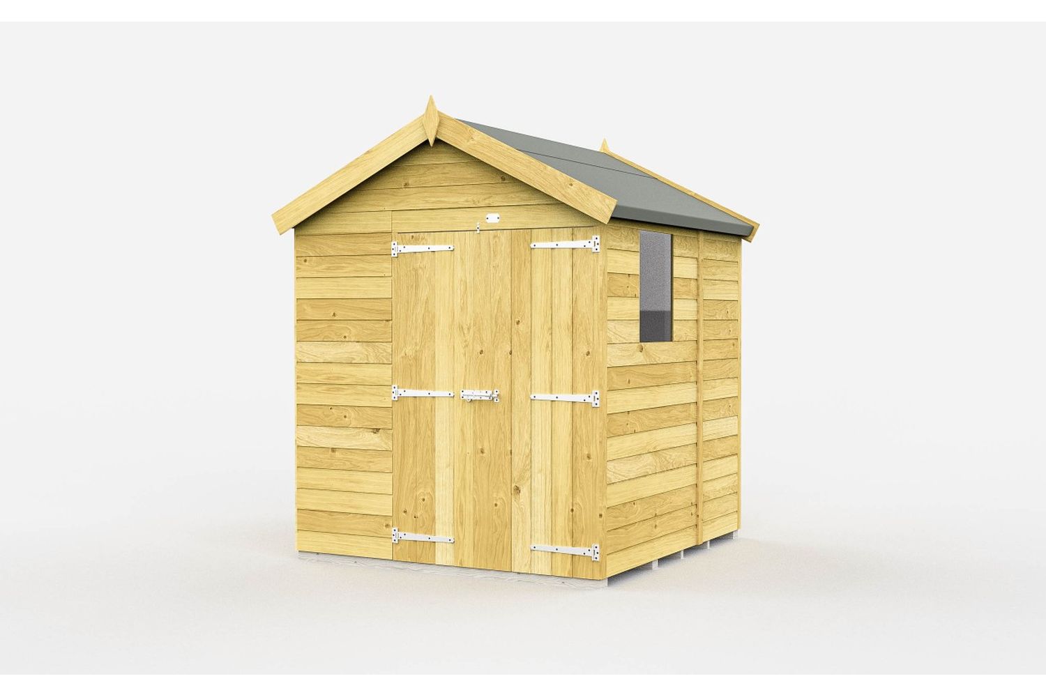 7 X 5 Apex Double Door