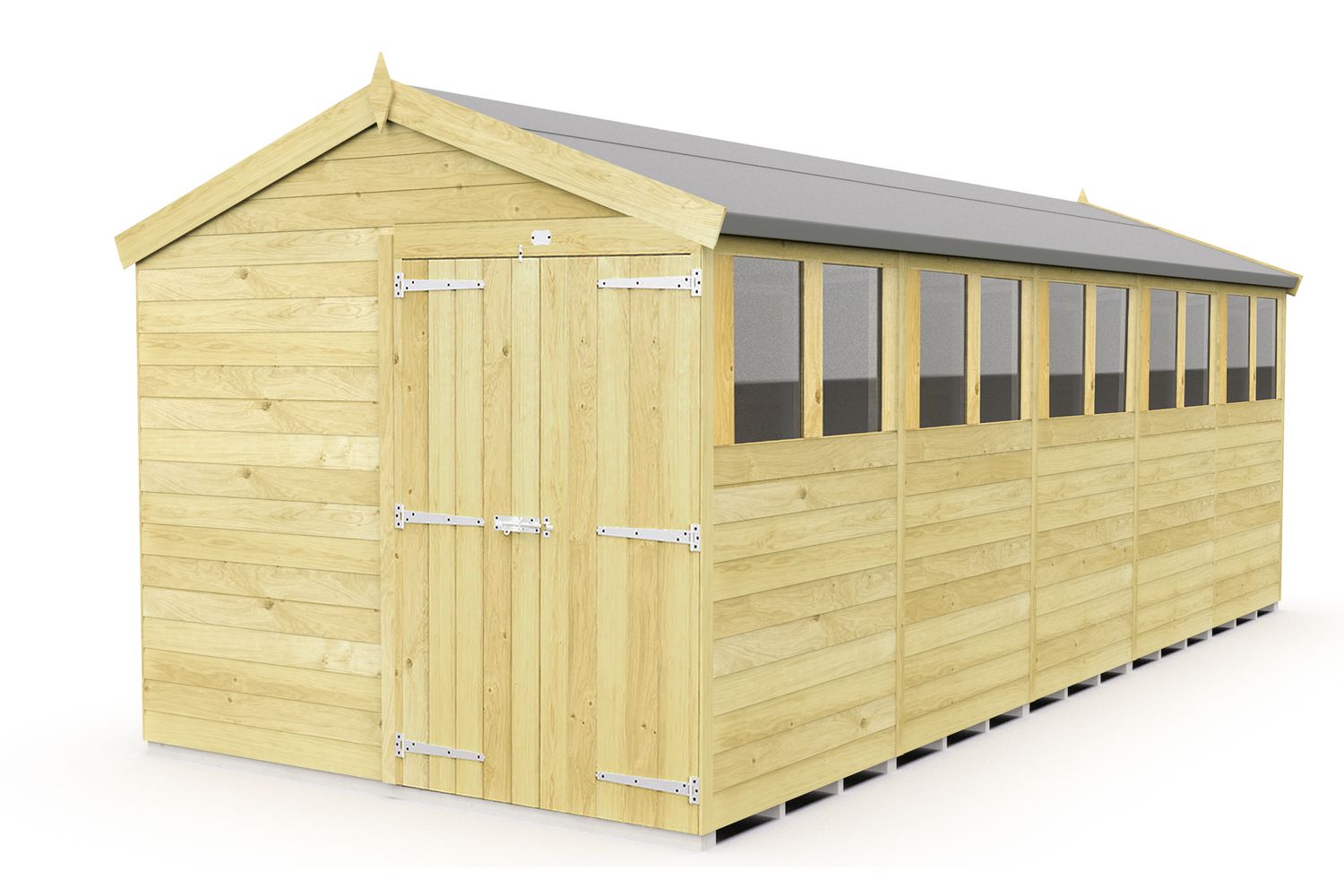 8 X 20 Apex Double Door