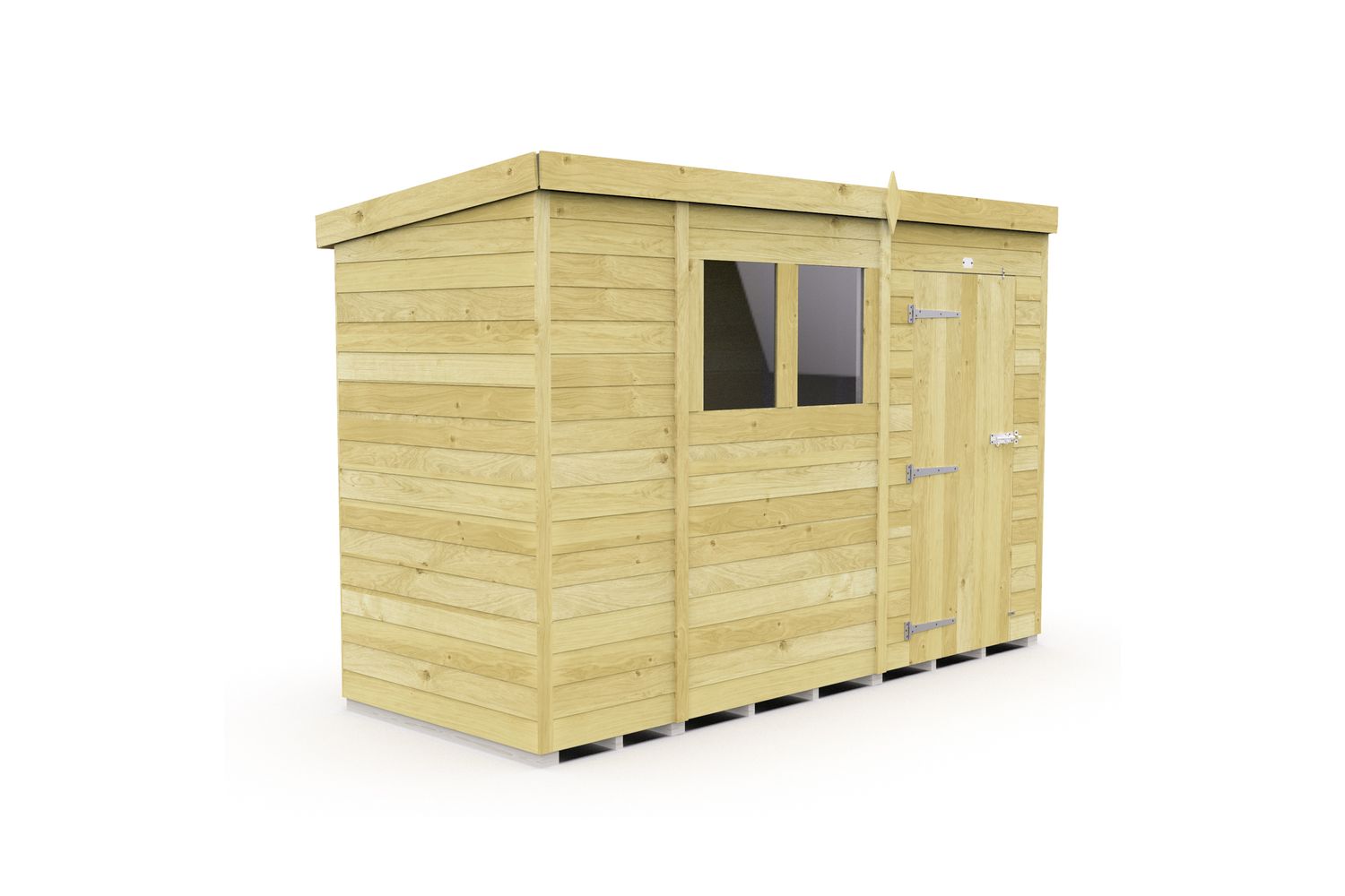 11 X 4 Pent Shed