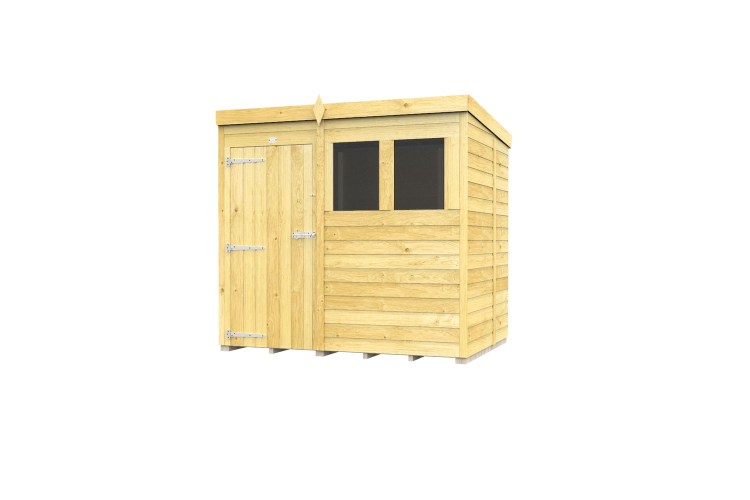 7 X 5 Pent Shed