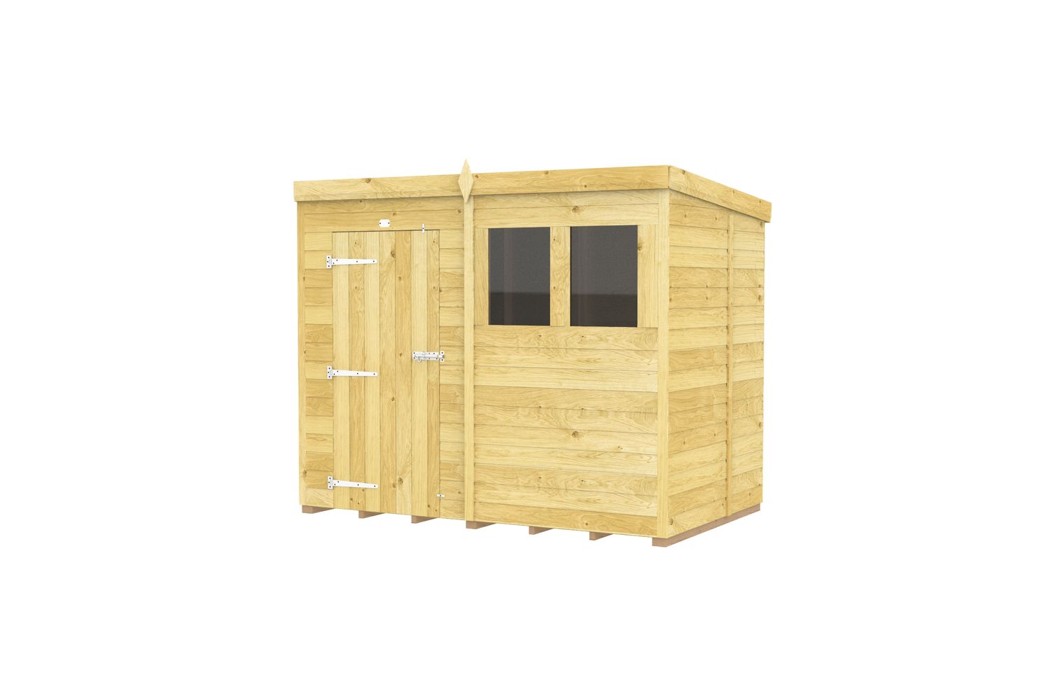 8 X 5 Pent Shed