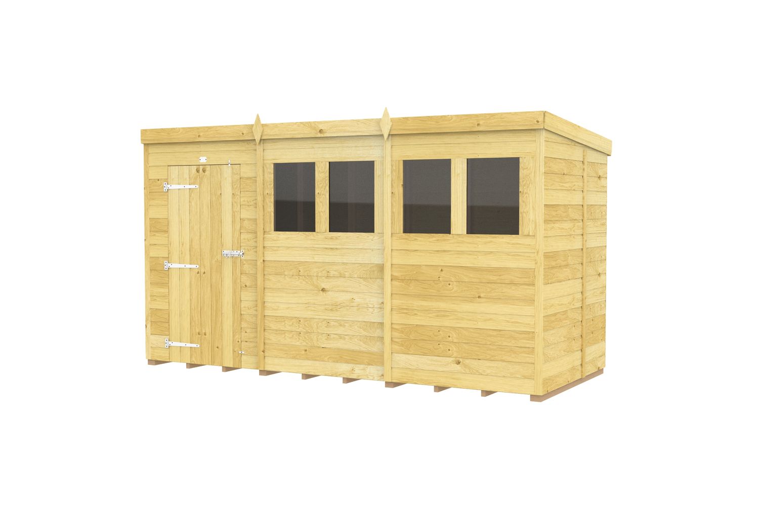 12 X 5 Pent Shed