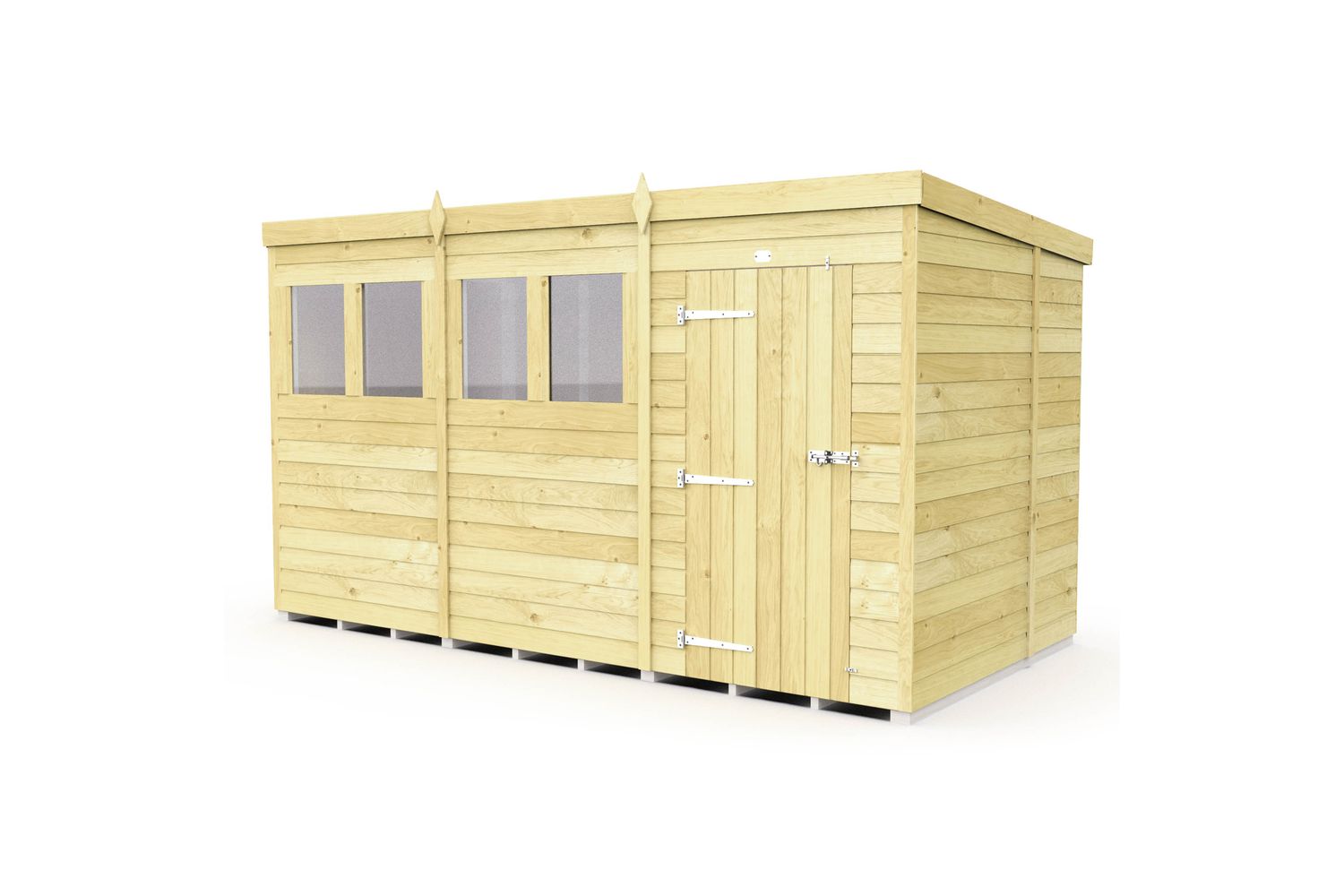 12 X 6 Pent Shed