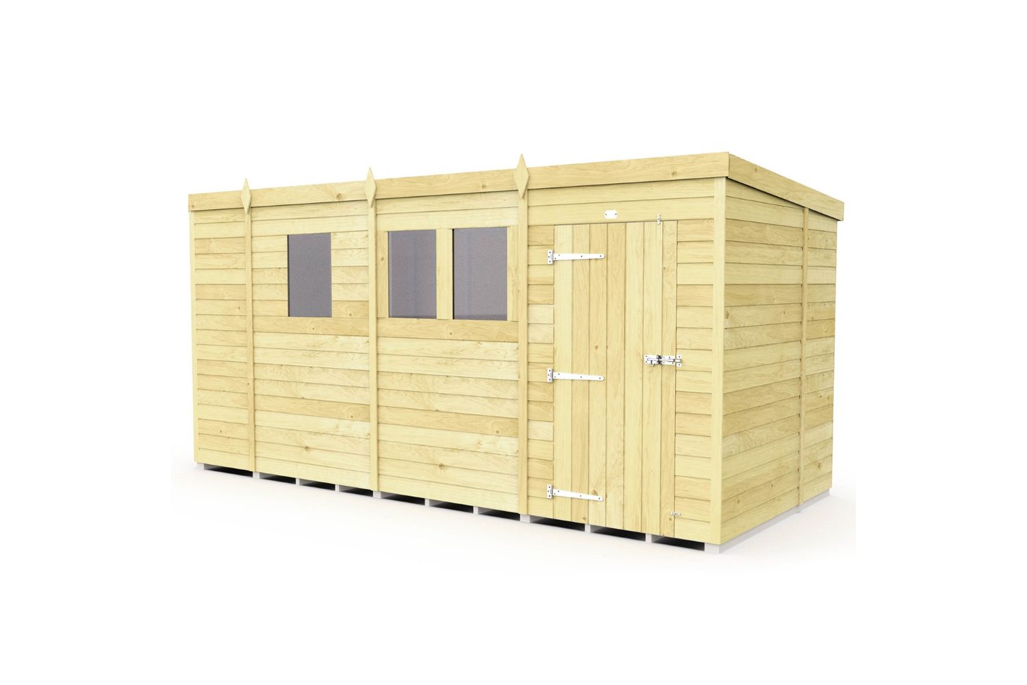 13 X 6 Pent Shed
