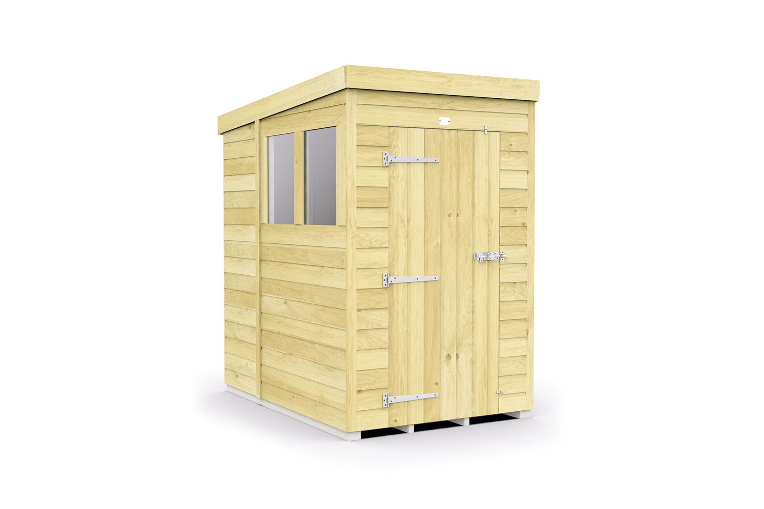 4 X 7 Pent Shed
