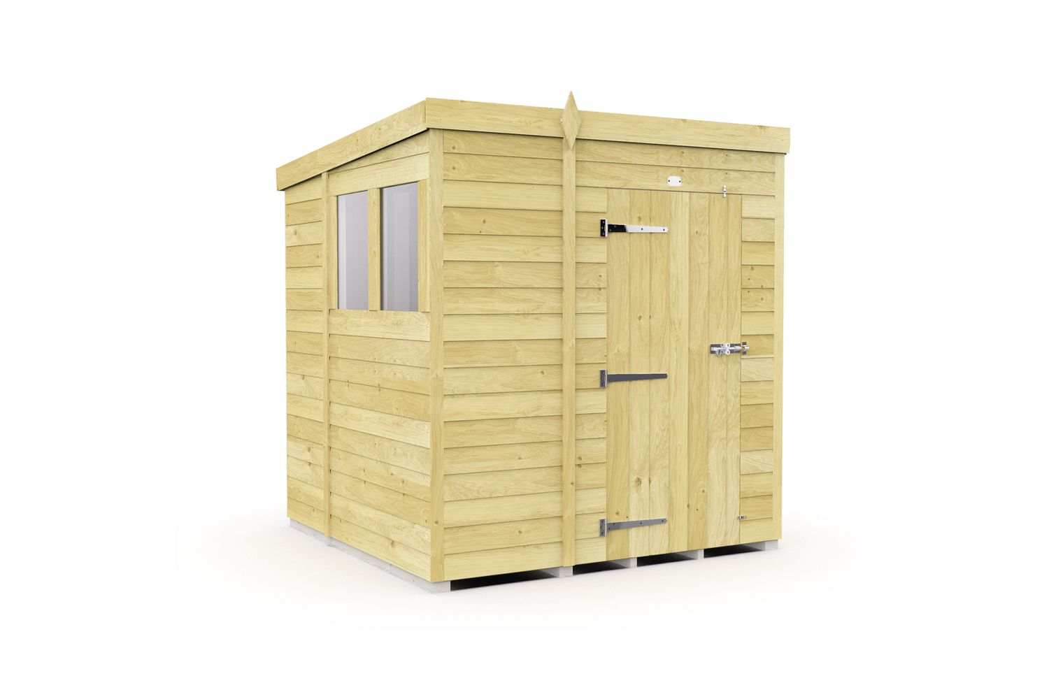 7 X 7 Pent Shed