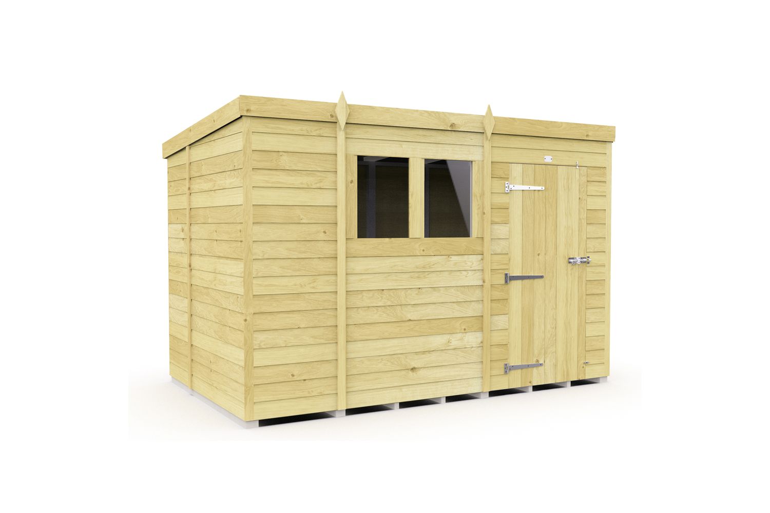 10 X 7 Pent Shed