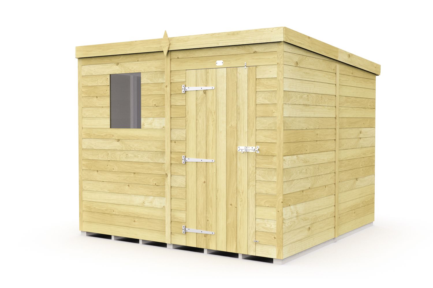 7 X 8 Pent Shed