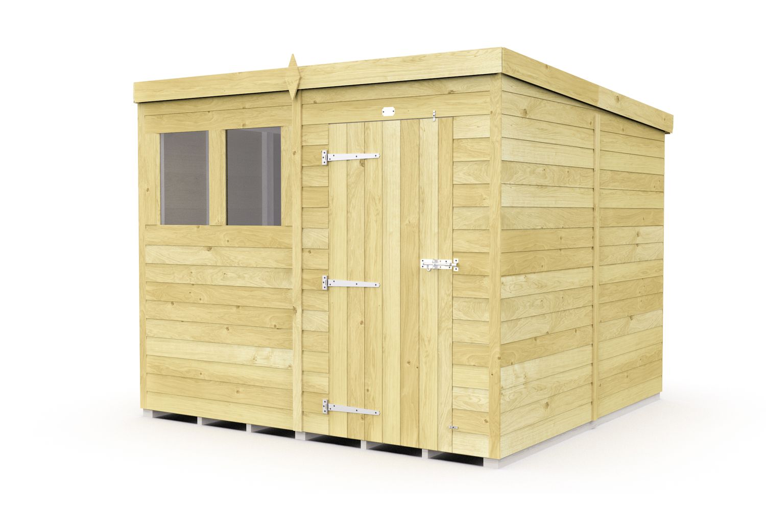 8 X 8 Pent Shed