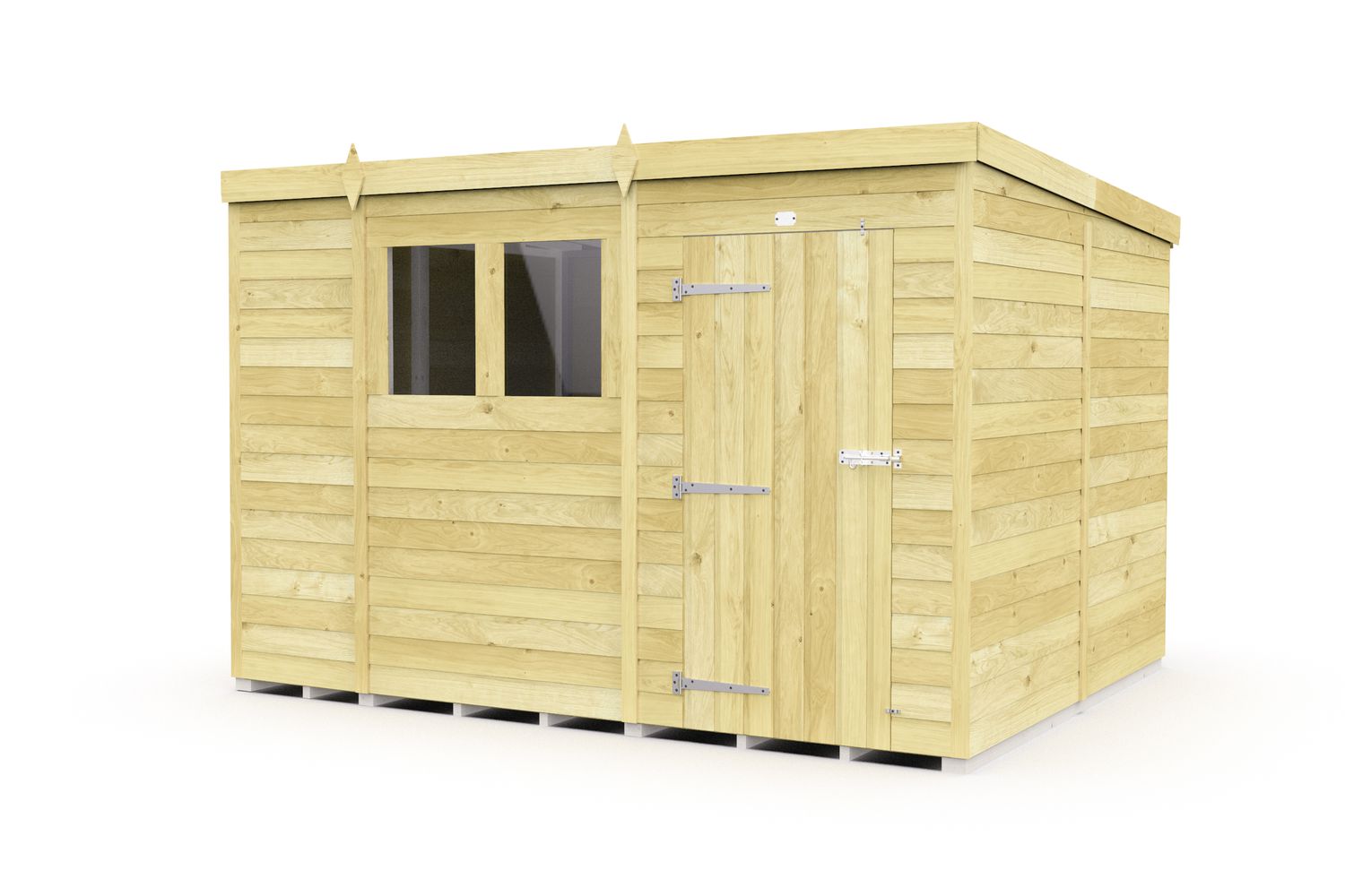 10 X 8 Pent Shed