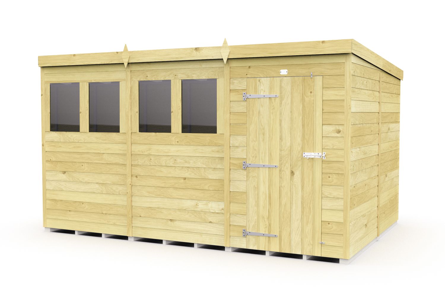 12 X 8 Pent Shed